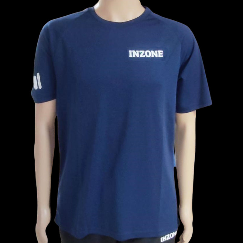 Inzone T-shirt Melange. Blå